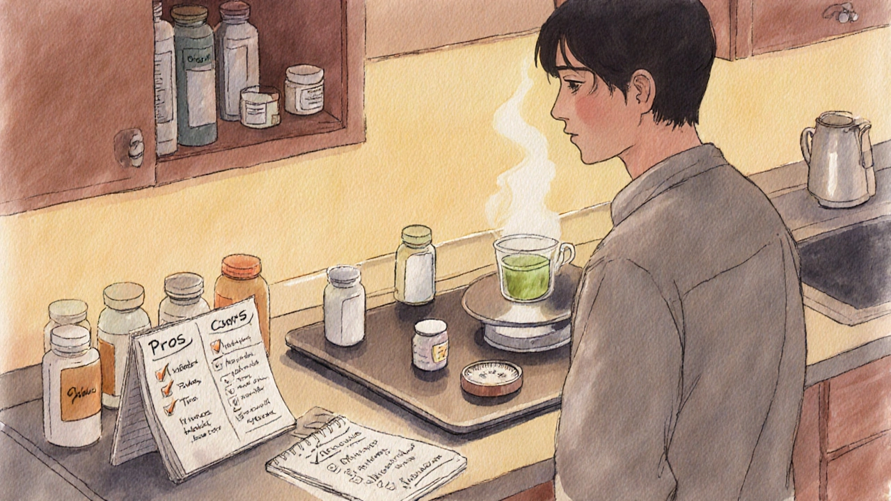 効果・副作用・費用の比較表