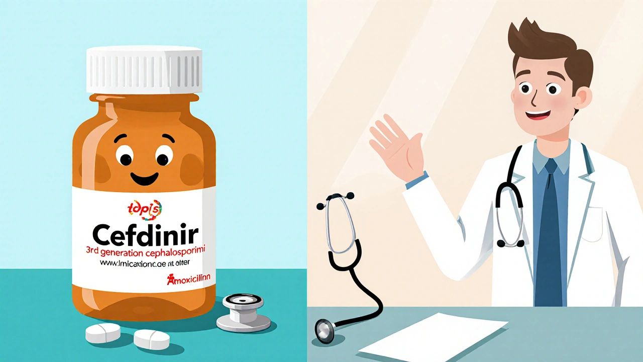 セフディニル vs アモキシシリン：どちらが効果的？比較と選び方