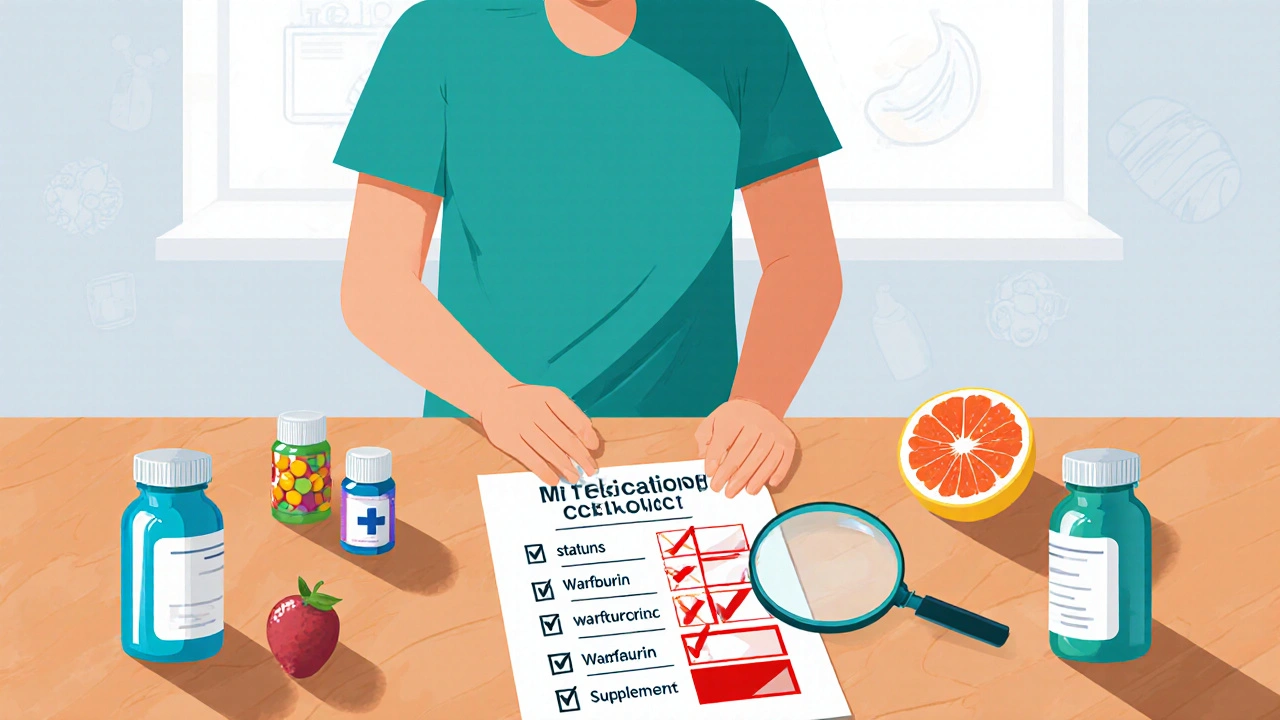 新しく薬を始める前に薬の相互作用をチェックするための実践的なステップ