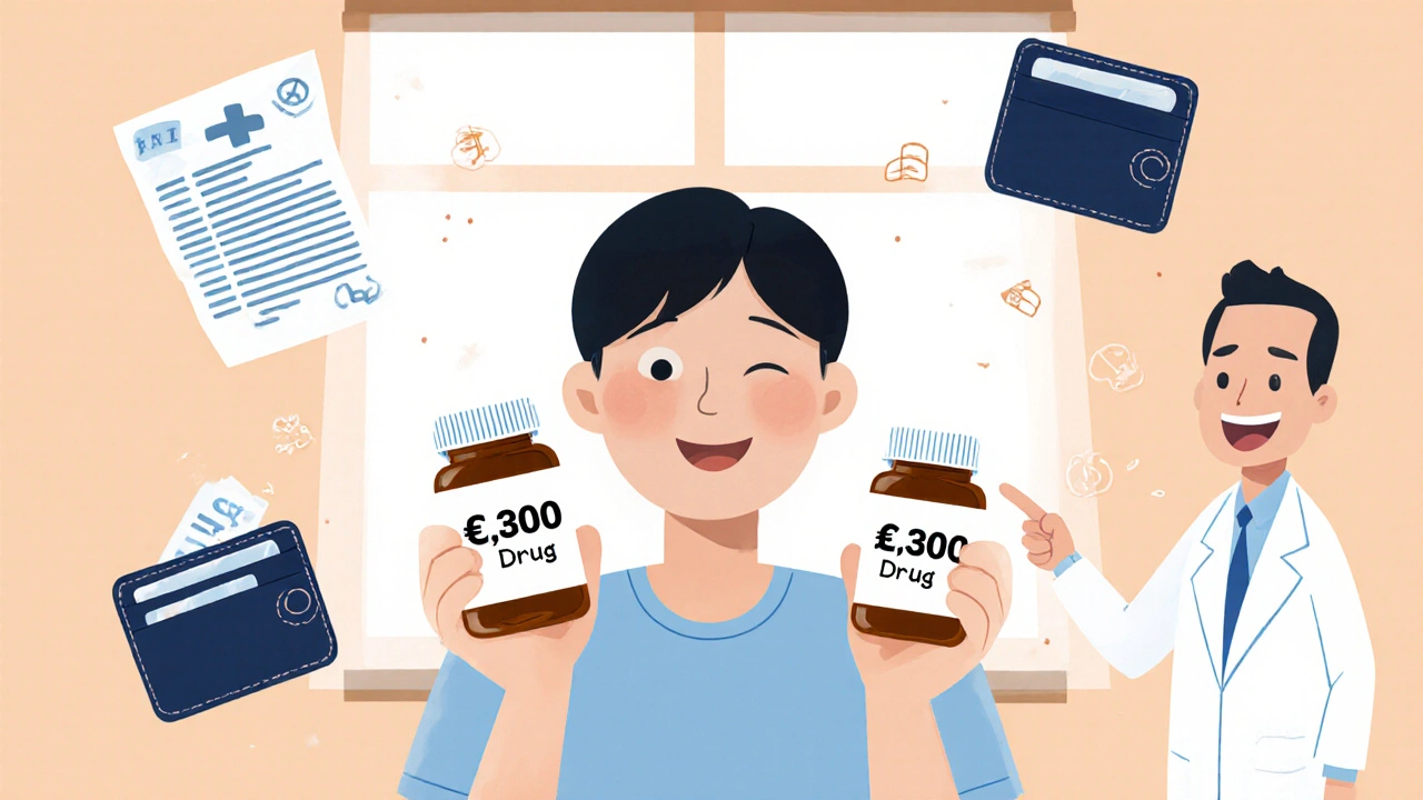 自己負担費用：ジェネリック薬がある場合とない場合の経済的負担