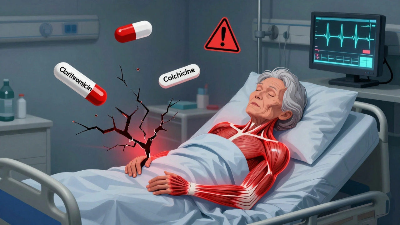 クラリスロマイシンの危険な薬物相互作用：絶対に避けるべき組み合わせ