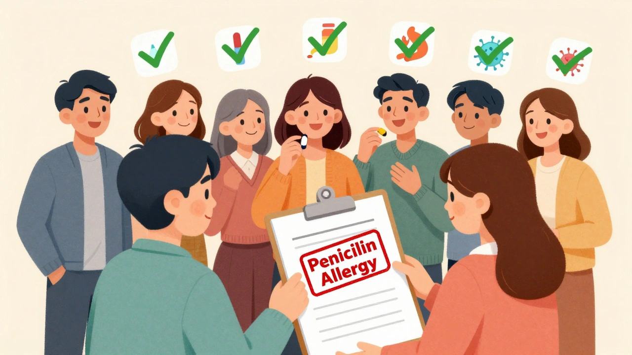 ペニシリンアレルギー：安全のために患者が知っておくべきこと