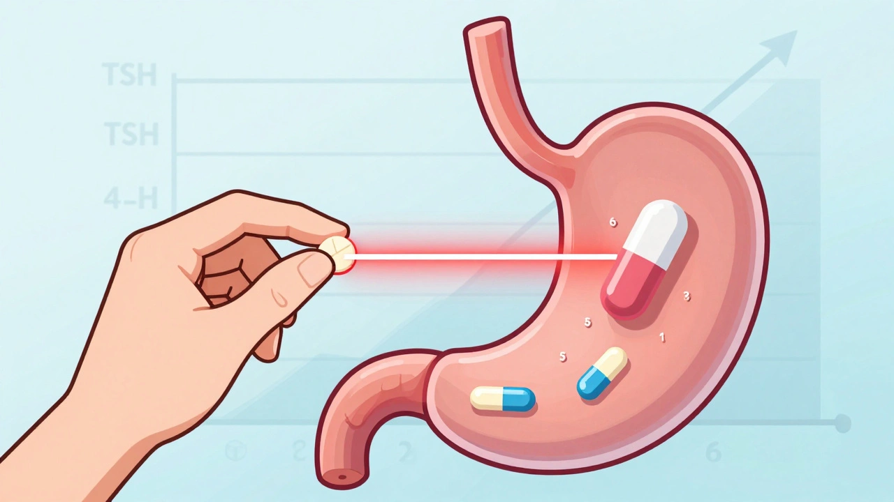 レボチロキシンとプロトンポンプ阻害薬の吸収相互作用：実用的な対応策