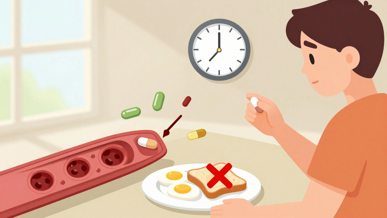 たんぱく質が多い食事と薬の吸収：効果を左右する重要なタイミング