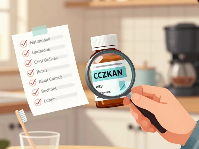 毎回の服薬前にラベルを確認する習慣のつけ方