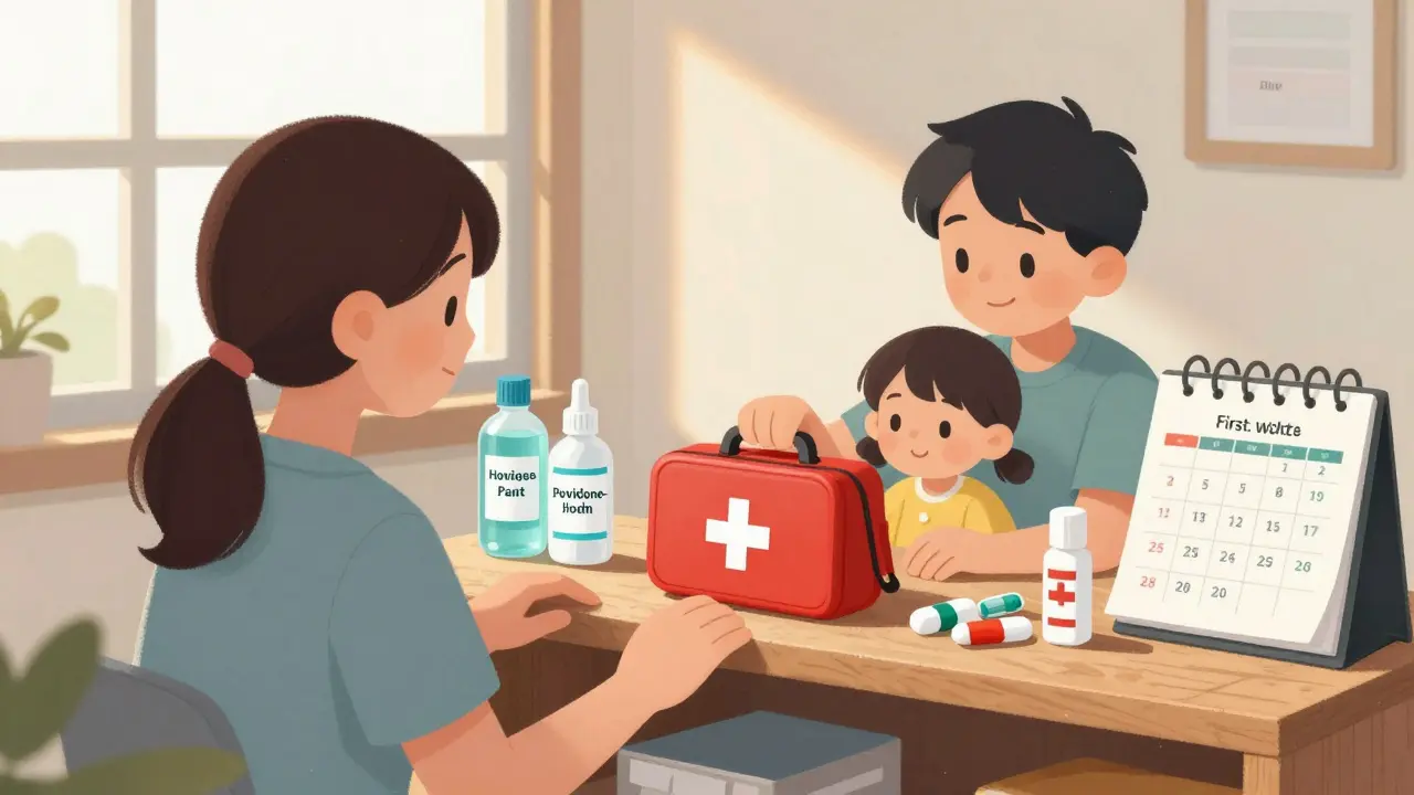 OTC救急薬の正しい使い方：消毒薬、抗菌軟膏、鎮痛薬の徹底ガイド