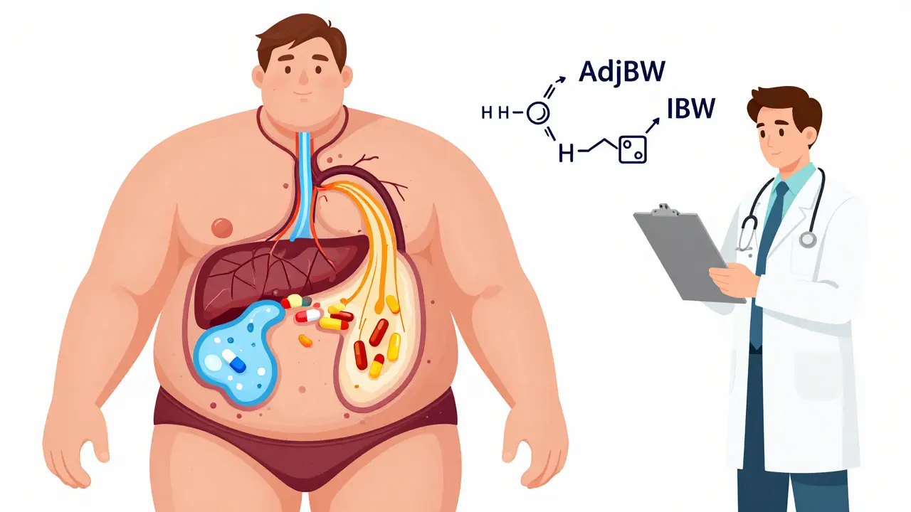 肥満と薬物投与量：血中濃度と効果の変動