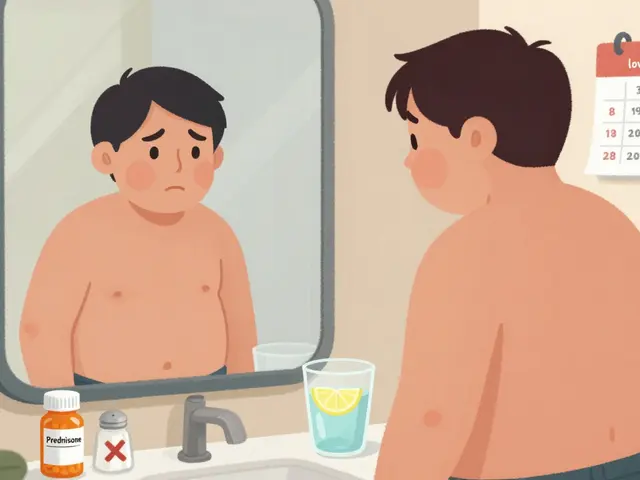 ステロイドによる体重増加とムーンフェイスの対策法