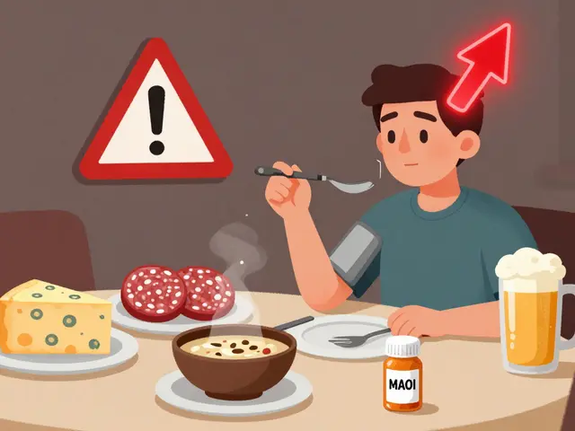 MAO阻害薬とチラミン：避けるべき食品リスト